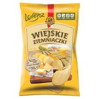 Kaimiškos bulvių traškučiai skonis sviestas su druska 130 g