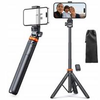 Asmenukių lazda ("Selfie sticks") Asmenukių lazda telefonui su Bluetooth nuotoliniu valdymu, trikojis, ilgis 150 cm, Asmenukių lazda telefonui su Bluetooth nuotoliniu valdymu, trikojis, ilgis 150 cm