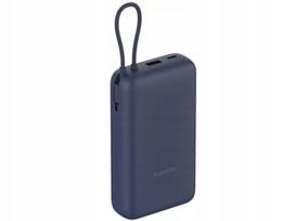Atsarginis maitinimo šaltinis ("Power Bank") Išorinė baterija 58248 20000 mAh 33 W mėlyna, Išorinė baterija 58248 20000 mAh 33 W mėlyna