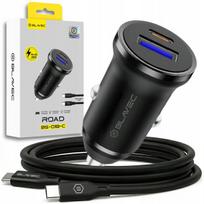 Automobilinis įkroviklis 20W USB USB-C QC3.0 PD, Automobilinis įkroviklis 20W USB USB-C QC3.0 PD