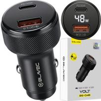 Automobilinis įkroviklis 30W USB-C PD USB-A QC3.0 18W su ekranu, Automobilinis įkroviklis 30W USB-C PD USB-A QC3.0 18W su ekranu