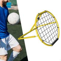 Soccer Rebounder Net Training Sturdy Football Rebounding Rebound for gray