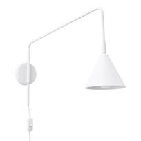 Sollux Lighting sieninis šviestuvas Nox, baltas