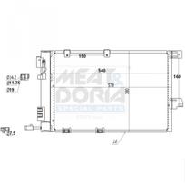 Oro kondicionieriaus kondensatorius MEAT & DORIA 991050
