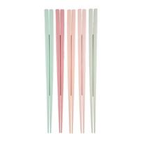 Bambukinis valgymo lazdelių rinkinys 5 vnt. 5 žmonėms Pastel – Sass & Belle