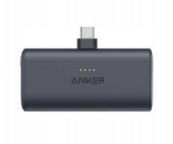 Atsarginis maitinimo šaltinis ("Power Bank") Išorinė baterija Nano 22,5 W 5000 mAh su USB-C jungtimi juoda, Išorinė baterija Nano 22,5 W 5000 mAh su USB-C jungtimi juoda