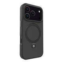 „Evelatus“ „Apple iPhone 17 Pro“ apsauginis dėklas su „MagSafe“ ir stovu, matinės juodos spalvos