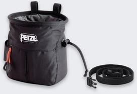 Magnezijai skirtas maišelis Petzl, juodas