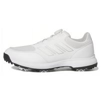 Adidas Tech Response Boa Slip Resistant Durable Lightweight Low Top Golf Shoes Men Sneakers White Silver HQ1210 40 white