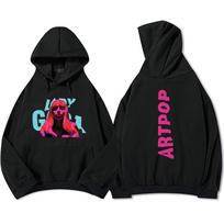 Lady-Gaga ARTPOP Hoodies Winter Casual Men Women Sweatshirts Sudaderas Hombre Long Sleeve Streetwear Clothes M white
