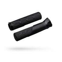Dviračio vairo rankenos PRO PRGP0086 Econtrol integrated grip black