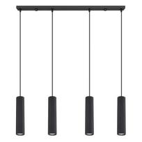 Sollux Lighting pakabinamas šviestuvas Karbon 4L, juodas