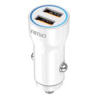 Telefono įkroviklis AMIO 03879 USB-A 12/24V