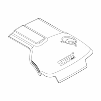 Stogo skersiniai galinis dangtelis THULE WingBarEdge 958/ AeroBlade 750 left