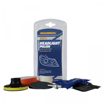 Priekinio žibinto atnaujinimo rinkinys MANNOL Headlight Polish 9801