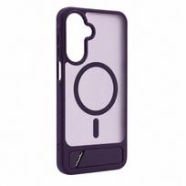 Evelatus Samsung Galaxy A17 4G / A17 5G Rubber Coated MagSafe With Stand Case Purple