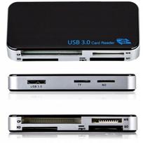 Atminties kortelių skaitytuvas All in One USB 3.0 MicroSD MS Duo M2 CF XD, Atminties kortelių skaitytuvas All in One USB 3.0 MicroSD MS Duo M2 CF XD