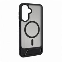 Evelatus Samsung Galaxy A17 4G / A17 5G Rubber Coated MagSafe With Stand Case Black