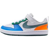 Nike Court Borough Low Recraft PS Balti Malachito Vaikų Sportbačiai Mėlyni Mėlyni-Krištalo Mineraliniai-Skalūniniai DV5457-140 29.5 white