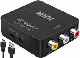 HDMI į AV RCA adapteris CVBS 1080p, HDMI į AV RCA adapteris CVBS 1080p