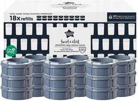 Sauskelnių konteinerio kasetės Tommee Tippee Sangenic, 18 vnt.