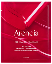 ARENCIA Red Collagen, su kolagenu veido kaukė, 1 vnt.