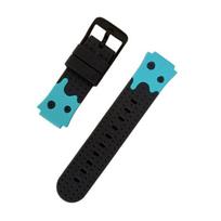 Minkštas silikoninis 20 mm keičiamas išmaniojo laikrodžio apyrankės dirželis vaikams blue