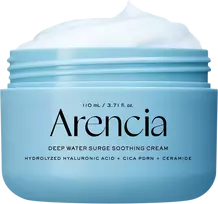 ARENCIA Deep Water Surge Soothing, intensyviai drėkinantis veido kremas, 110 ml