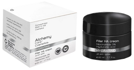 ALCHEMY Filler HA, su hialurono rūgštimi ir niacinamidu veido kremas, 50 ml