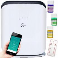 Išmanus oro drėkintuvas–valytuvas 3in1 su WiFi, aromaterapija ir 3 aliejais
