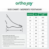 Ortho Joy Fancy Doctor Slippers || Comfortable Flat Sandals For Women Stylish 4 UK pilka