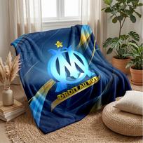 Olympique Lyonnais FC Soft Flannel Fleece Blanket Lightweight Cozy Warm Throw Blanket For Sofa Bed Home Decor 75x90cm