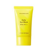 Nature Republic California Aloe Daily Sun Block SPF50+ PA++++ Moisturizing UV Protection Sunscreen 57ml yellow