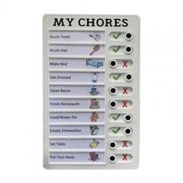ELDER CARE RV CHECKLISR MY CHORES Memo Boards Managemant Planing Home Note Board Reminding Time Style 2 gray