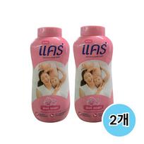 Care High Carmine Pink Soft Baby Body Powder, 2 pcs brown