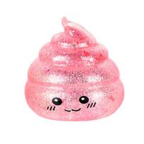 Cartoon Poop Fidget Toy Stress Relief Glitter Prank Poo Squeeze Sensory Pinch Toy Kids Adults Soft Calming Stress Ball Toy 1pcs