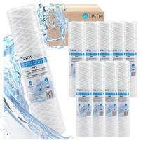 Vandens filtro siūlinė kasetė 10" 5 mikronai PP, 10 vnt, Vandens filtro siūlinė kasetė 10" 5 mikronai PP, 10 vnt