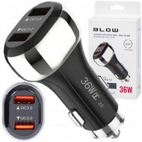 Automobilinis įkroviklis 30W QC3.0 PD USB-C metalinis, Automobilinis įkroviklis 30W QC3.0 PD USB-C metalinis