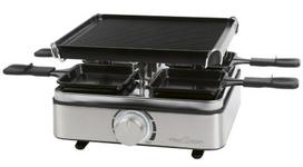 ProfiCook PC‑RG 1301 raclette grilis – kompaktiška 4 asmenų stalinė kepsninė