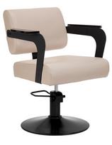 Kosmeda M kirpyklos kėdė juodas pagrindas Yeriel smėlio 49-58cm
