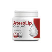 ATEROLIP OMEGA-3 Žuvų taukai, 60 kapsulių