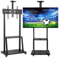 TV laikiklis TV mobilus pastatomas stovas su ratukais 32–75", TV mobilus pastatomas stovas su ratukais 32–75"