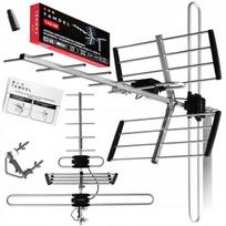 Lauko antena antžeminei TV, VHF/UHF, MUX-8, DVB-T2, 4K, LTE, Lauko antena antžeminei TV, VHF/UHF, MUX-8, DVB-T2, 4K, LTE