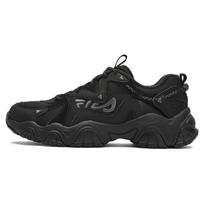 FILA Fluid 4 Cat Paw 4.0 We Fleece Fabric Synthetic Leather Versatile Trendy Easy Comfortable Low-Top Casual Shoes Women sneaker Black F12W342133FBK 37.5 black
