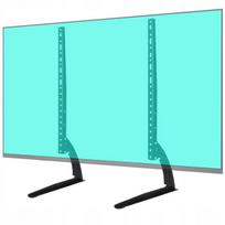 TV laikiklis TV ir monitoriaus pastatomas stovas su kojelėmis, TV ir monitoriaus pastatomas stovas su kojelėmis