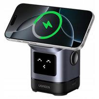 Belaidis įkroviklis 2 viename 25W telefonui ausinėms USB-C