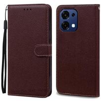 Dėklas OPPO A6 Pro OPPO A6 Pro 5G 4G telefonui Piniginė Odinis atverčiamas dangtelis OPPO A6 Pro dėklui Knygelės tipo dangtelis Coque Fundas Etui OPPO A6 Pro 5G 4G kava