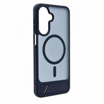 Evelatus Samsung Galaxy A17 4G / A17 5G Rubber Coated MagSafe With Stand Case Navy Blue