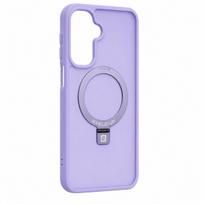 Evelatus Samsung Galaxy A17 4G / A17 5G Shield Case With MagSafe & Stand Matte Ring Lavender Purple