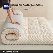 HLA Home Milk Velvet Winter Mattress Topper white